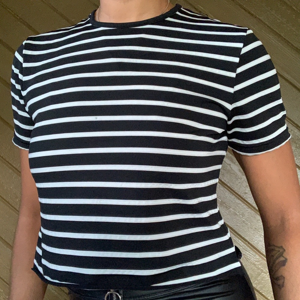 Kasper & Co striped tee MD